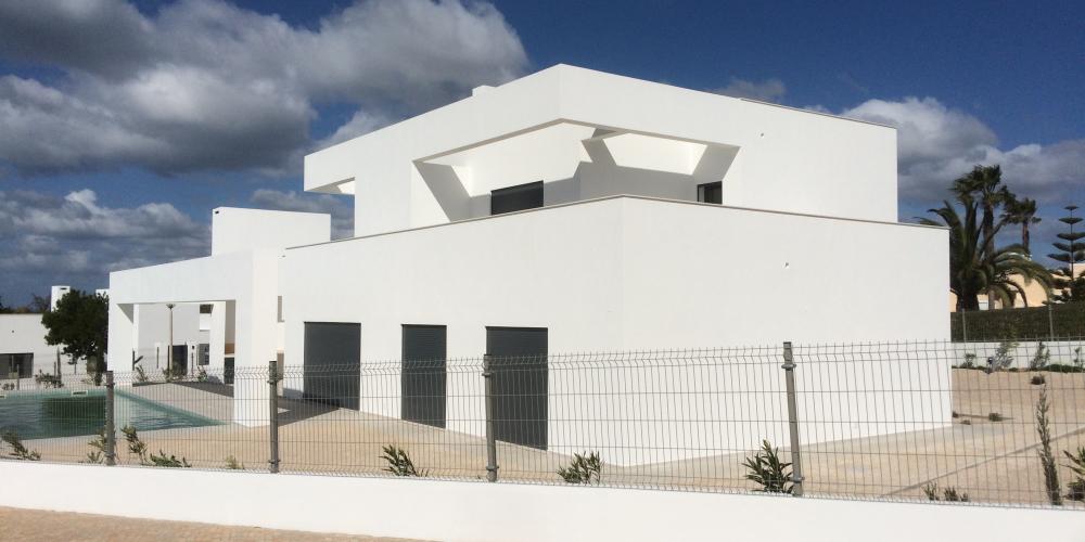 moderne villa kul projekt byggeriet arkitektur dam Algarve Portugal